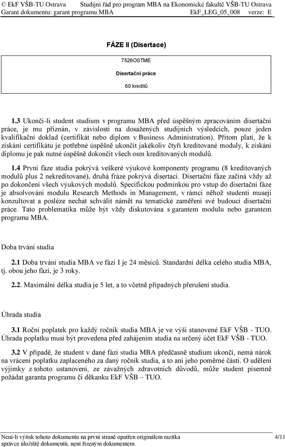 nebo diplom v Business Administration).