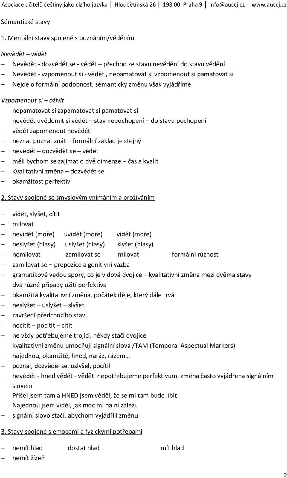 si Nejde o formální podobnost, sémanticky změnu však vyjádříme Vzpomenout si oživit nepamatovat si zapamatovat si pamatovat si nevědět uvědomit si vědět stav nepochopení do stavu pochopení vědět