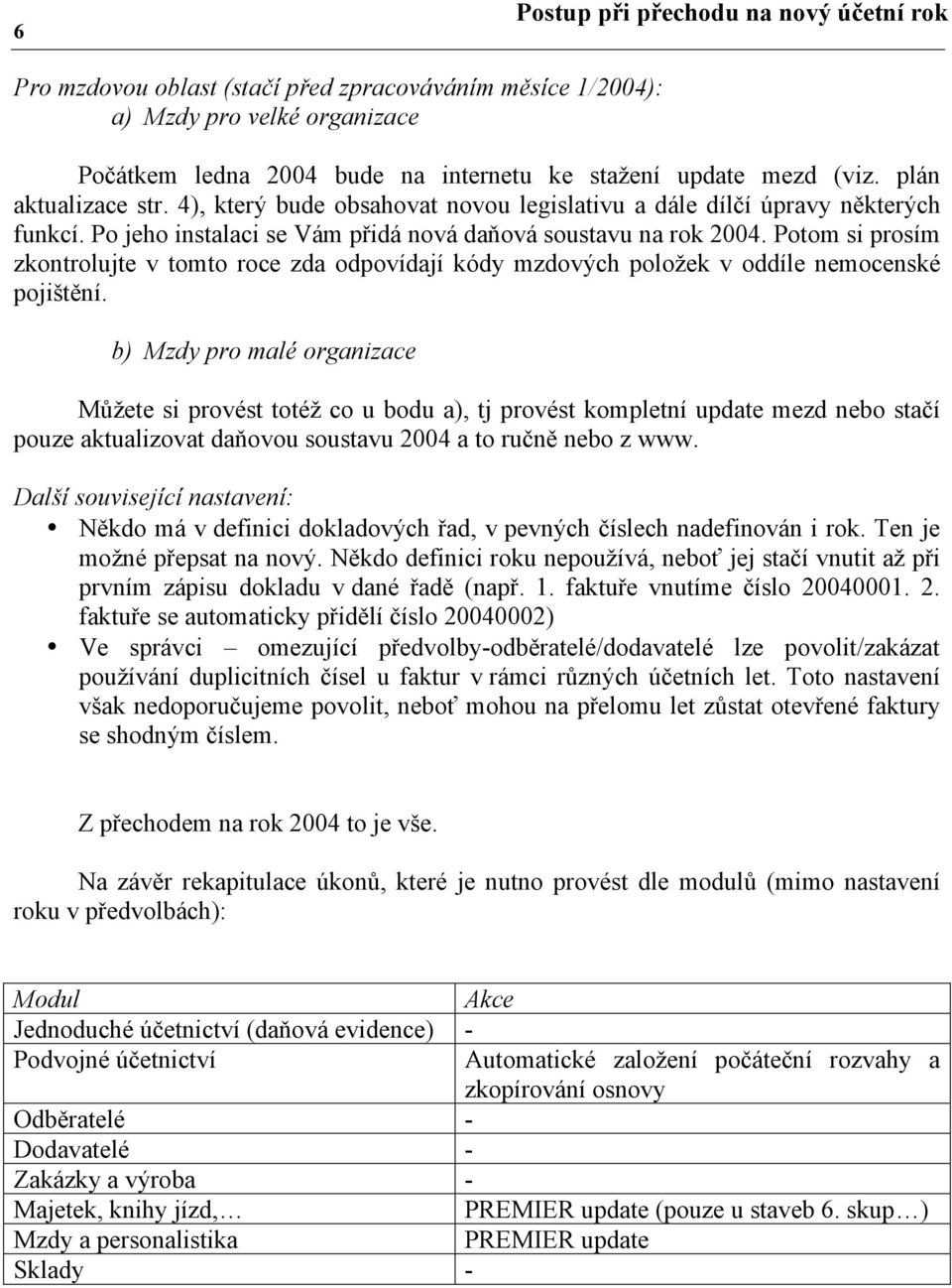 Potom si prosím zkontrolujte v tomto roce zda odpovídají kódy mzdových položek v oddíle nemocenské pojištění.