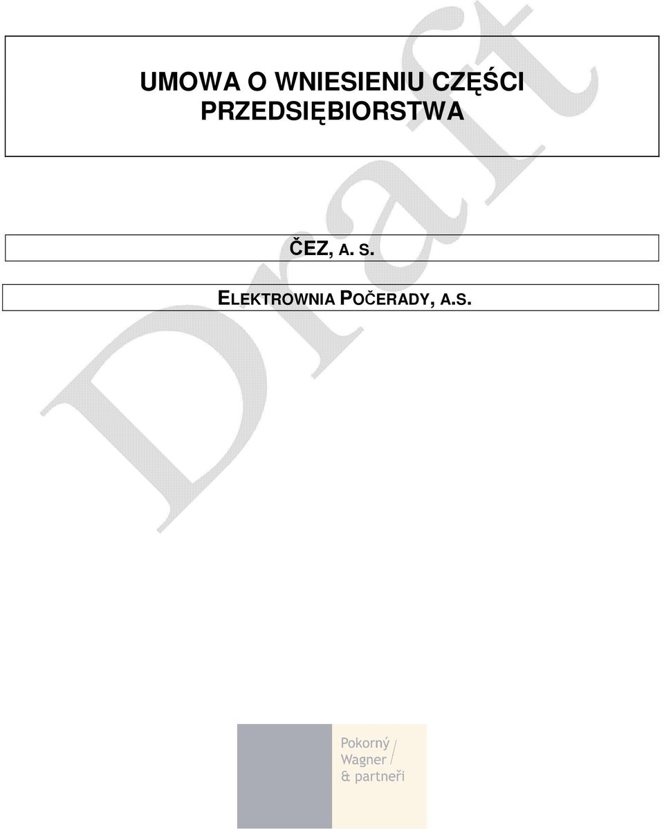 PRZEDSIĘBIORSTWA