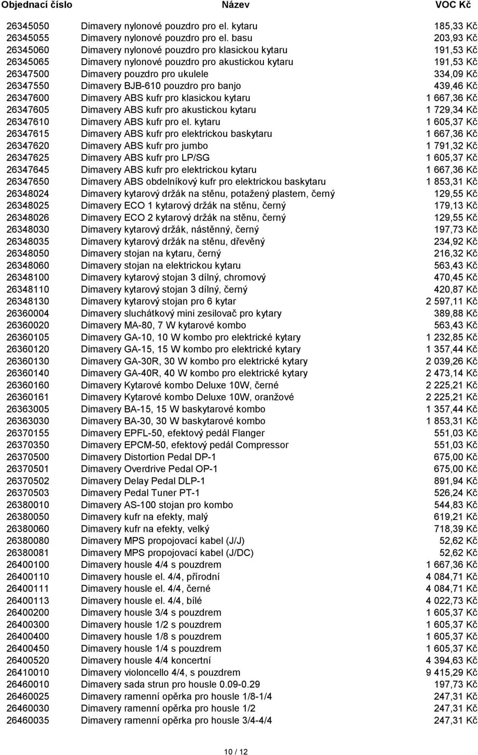 26347550 Dimavery BJB-610 pouzdro pro banjo 439,46 Kč 26347600 Dimavery ABS kufr pro klasickou kytaru 1 667,36 Kč 26347605 Dimavery ABS kufr pro akustickou kytaru 1 729,34 Kč 26347610 Dimavery ABS