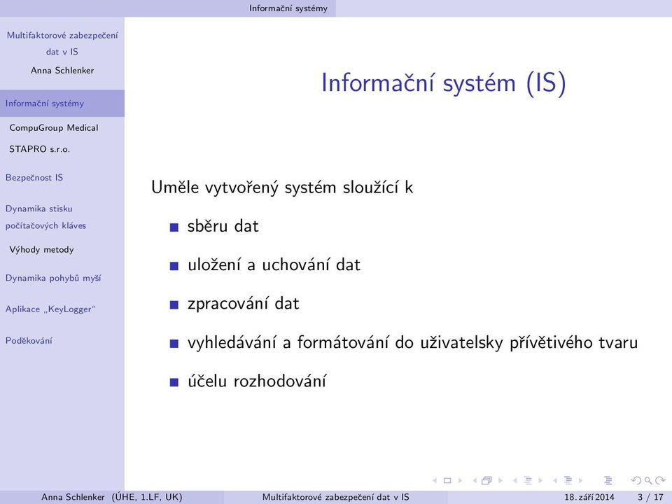 vyhledávání a formátování do uživatelsky přívětivého