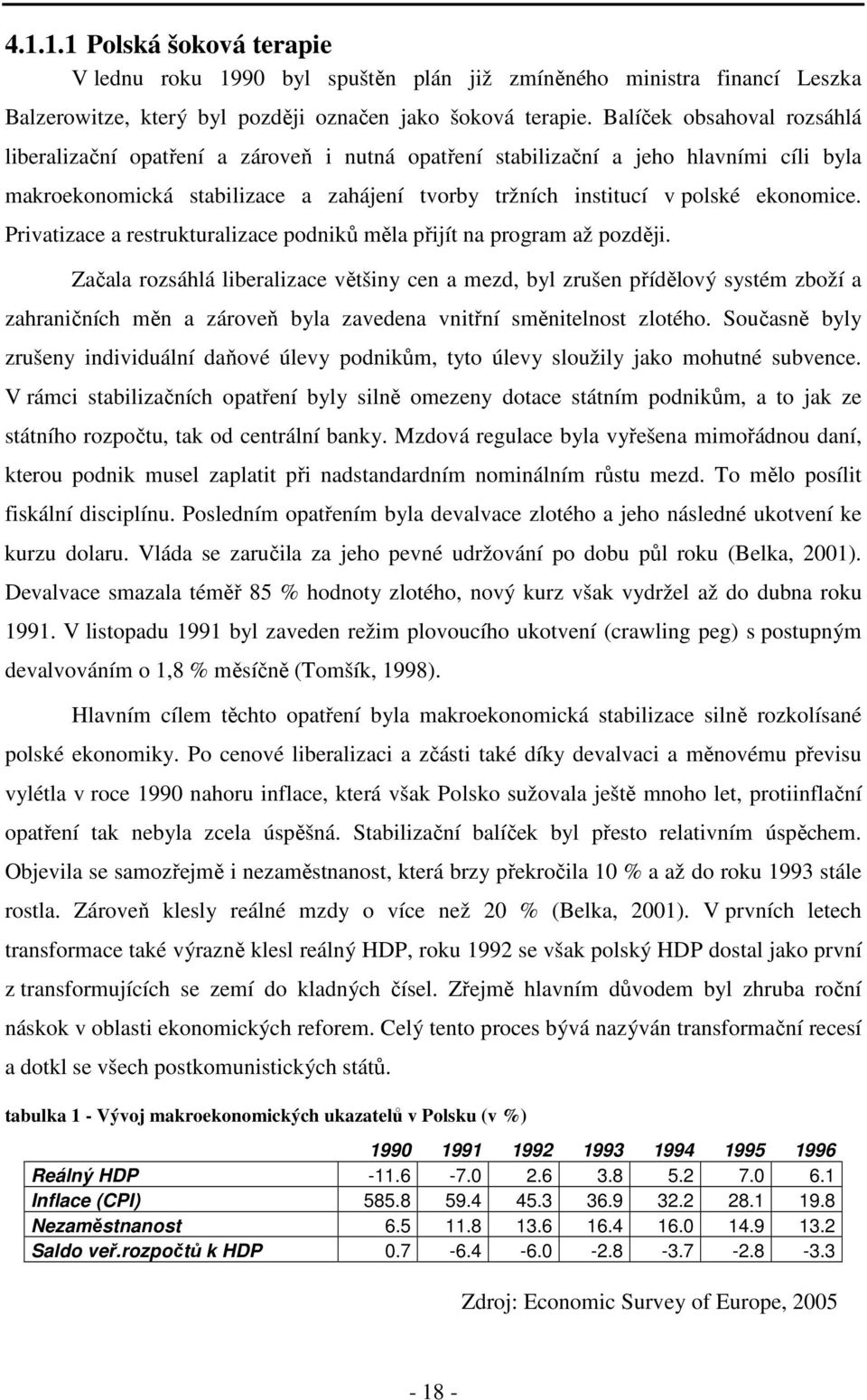 Privatizace a restrukturalizace podniků měla přijít na program až později.