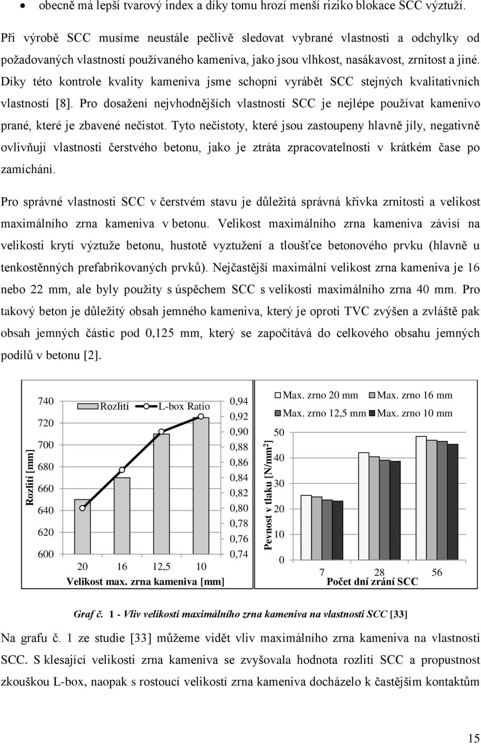 Díky této kontrole kvality kameniva jsme schopni vyrábět SCC stejných kvalitativních vlastností [8].