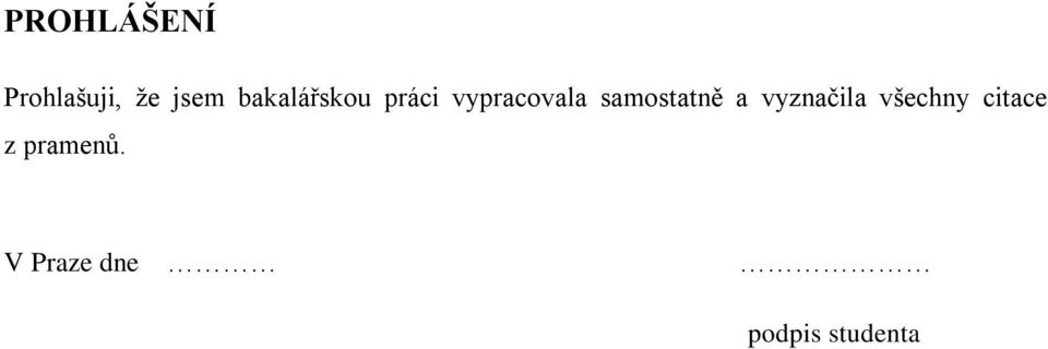 samostatně a vyznačila všechny