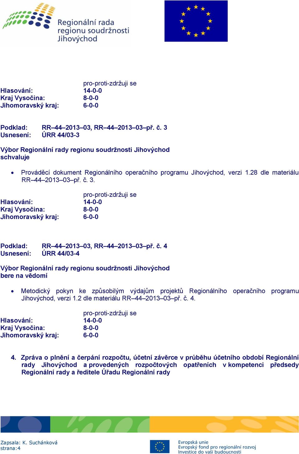 3. Podklad: RR 44 2013 03, RR 44 2013 03 př. č.