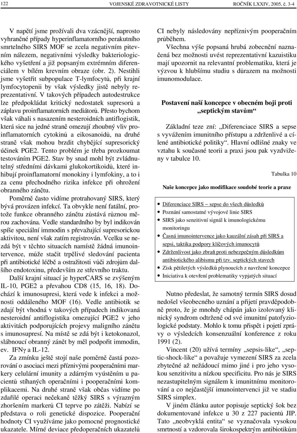 vyšetření a již popsaným extrémním diferenciálem v bílém krevním obraze (obr. 2).