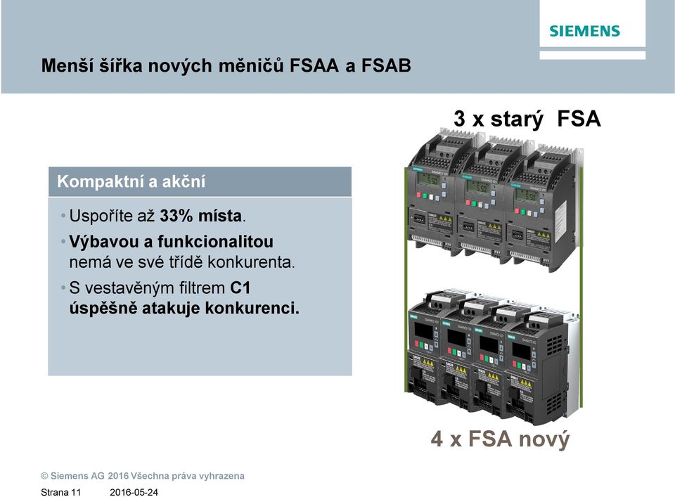 Výbavou a funkcionalitou nemá ve své třídě konkurenta.