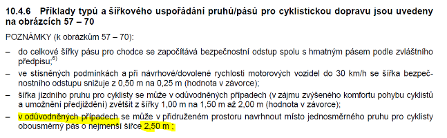 Nedodržením bezpečnostního odstupu vzniká riziko kolizí mezi vozidly (zejména rozměrnými autobusy, trolejbusy, nákladní vozidla) jedoucími po okružním pásu a protisměrně jedoucími