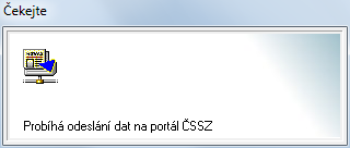 Samotné odeslání se pak provede dávkově (všechna vytvořená podání se odešlou najednou) kliknutím na tlačítko [Odeslat a přijmout].