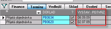 Zakázkový systém 66 Nový generátor Nový generátor Zakázky nad Vystavenou objednávkou doplňuje již velkou škálu generátorů, které jsou uživateli k dispozici.