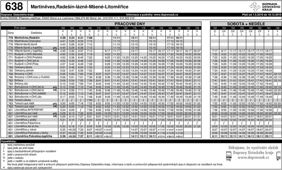 H H H H H H H H H H H H H H H H H H H H 779 Martiněves,Radešín 4:39 5:24 6:31 7:08 11:11 13:11 15:11 17:11 18:11 779 Martiněves,Charvatce 4:41 5:26 6:33 7:10 11:13 13:13 15:13 17:13 18:13 776