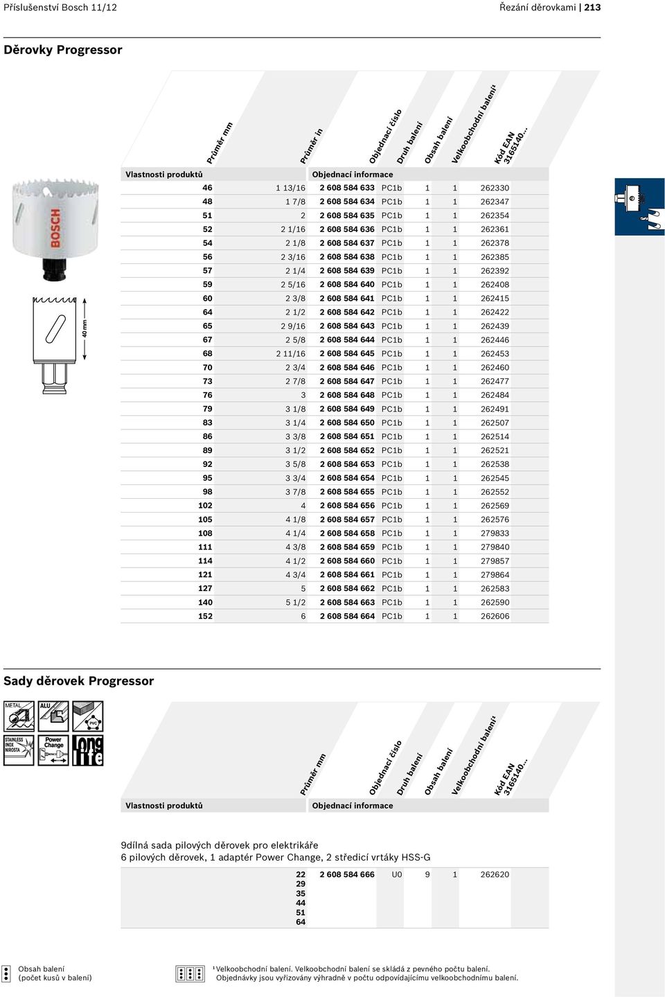 608 584 641 PC1b 1 1 262415 64 2 1/2 2 608 584 642 PC1b 1 1 262422 65 2 9/16 2 608 584 643 PC1b 1 1 262439 67 2 5/8 2 608 584 6 PC1b 1 1 2626 68 2 11/16 2 608 584 645 PC1b 1 1 262453 70 2 3/4 2 608