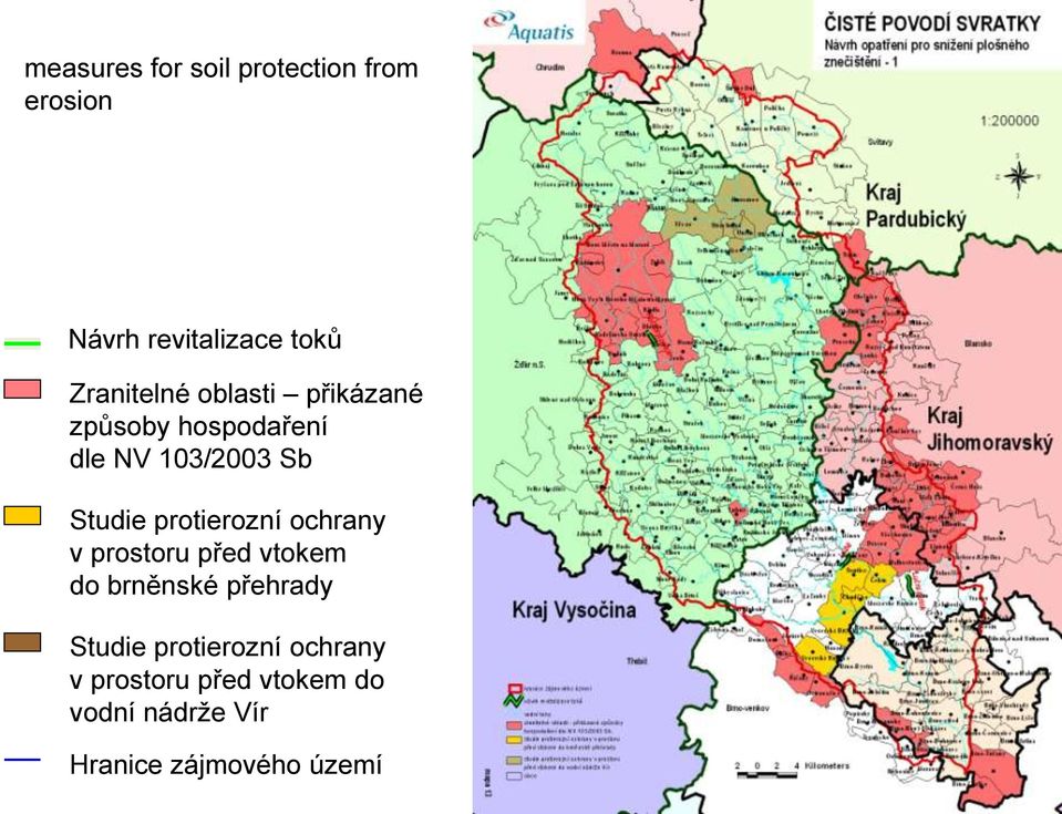 protierozní ochrany v prostoru před vtokem do brněnské přehrady Studie