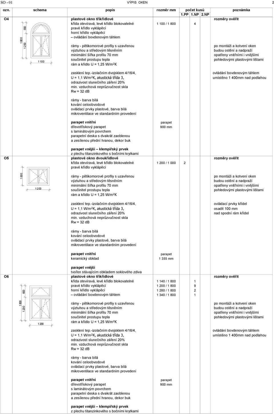000 2 1 000 1 200 vnitřní 1 355 mm vnější O6 plastové okno tříkřídlové rozměry ověřit 1 140 / 1 800 1 1 200 / 1 800 9 horní křídlo