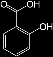 Organické kyseliny kyselina salicylová rozpustnost ve vodě: 0,2 g/100 ml, vyšší rozpustnost mají soli optimální ph: 2 5 stabilita: nutná ochrana před světlem spektrum účinnosti: širokospektrá (G+, G-