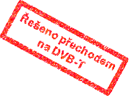 Televizní vysílání čelí významné ztrátě frekvenčního spektra 30% stávajícího TV frekvenčního spektra bude přiděleno mobilní službě Do r.