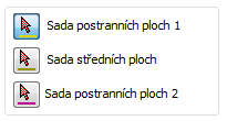 19 Vnitřní: Vybere všechny možné vnitřní (duté) hrany a rohy, jenž je možno zaoblit Vnější: Vybere všechny možné vnější (vypouklé) hrany a rohy, jenž je možno zaoblit Potvrzení a ukončení režimu