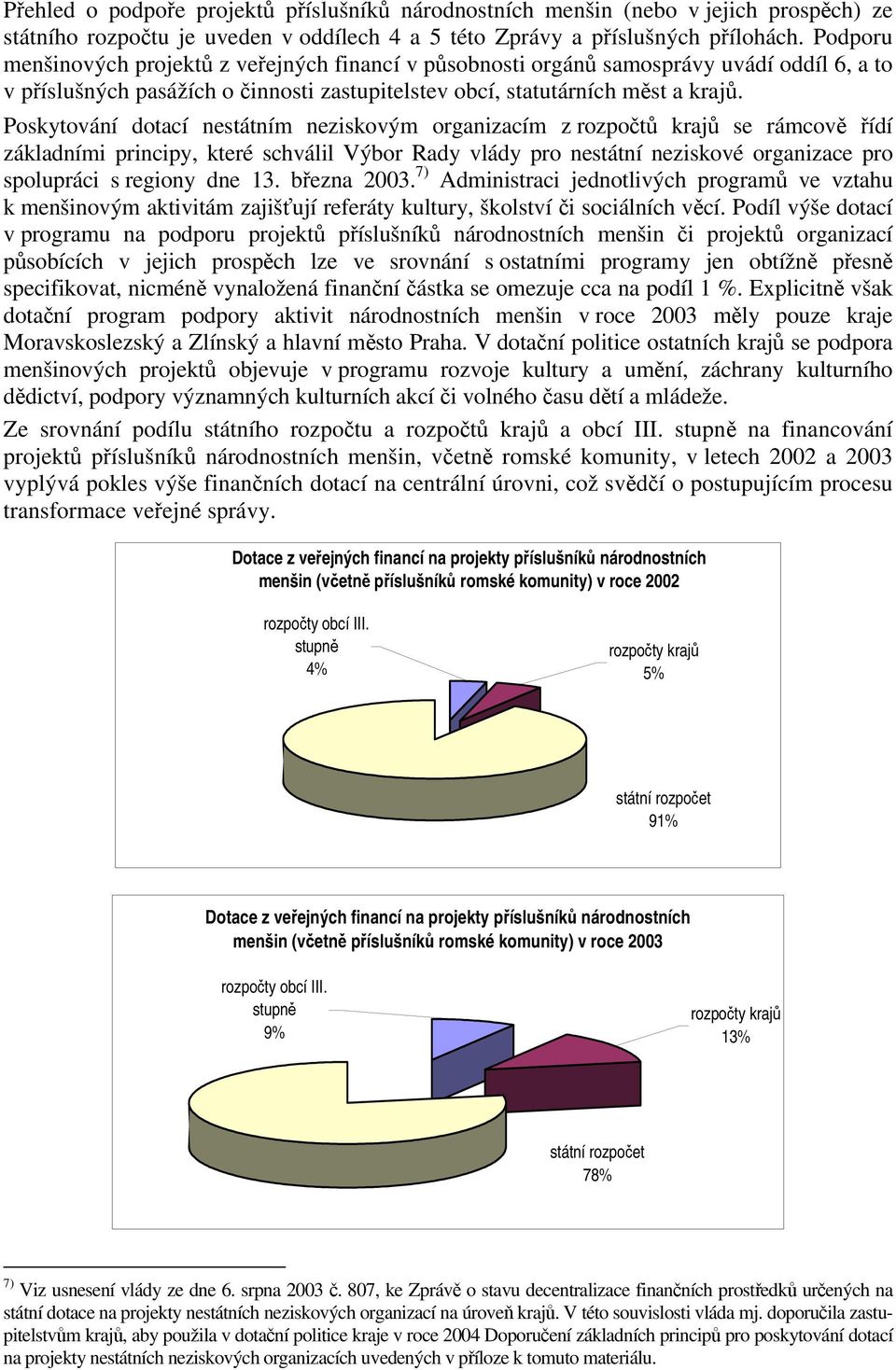 Poskytování dotací nestátním neziskovým organizacím z rozpočtů krajů se rámcově řídí základními principy, které schválil Výbor Rady vlády pro nestátní neziskové organizace pro spolupráci s regiony