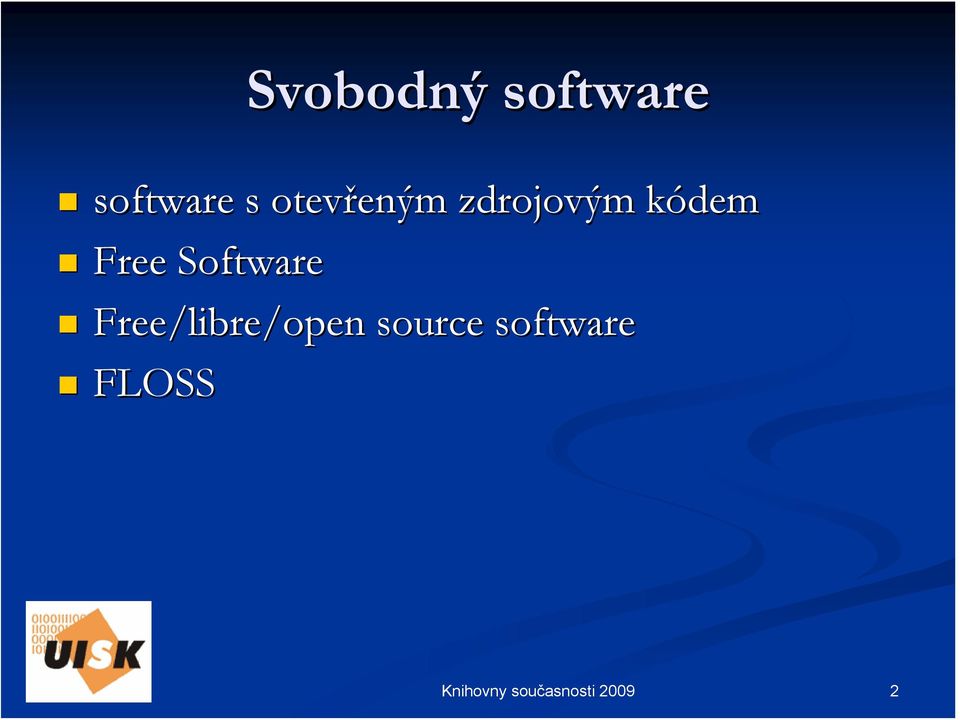 kódem Free Software