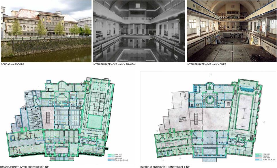 - DNES DATACE JEDNOTLIVÝCH KONSTRUKCÍ