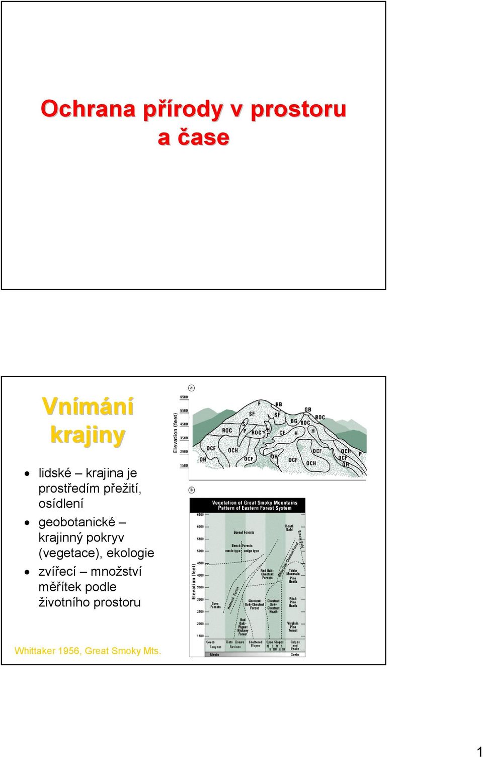 krajinný pokryv (vegetace), ekologie zvířecí množství