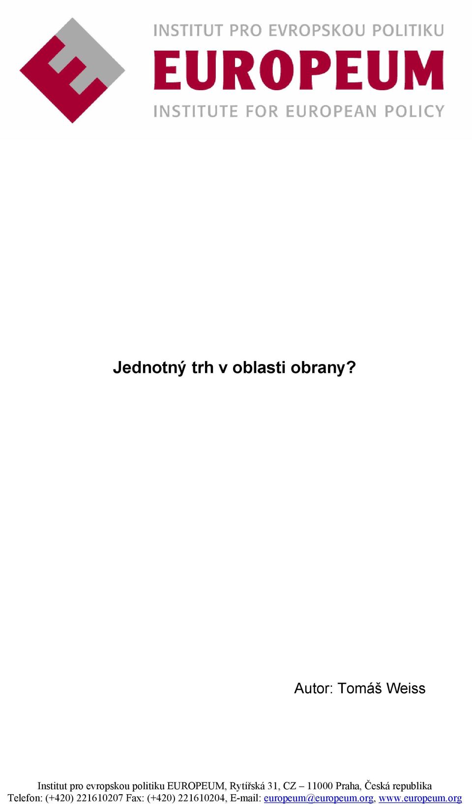 obrany?