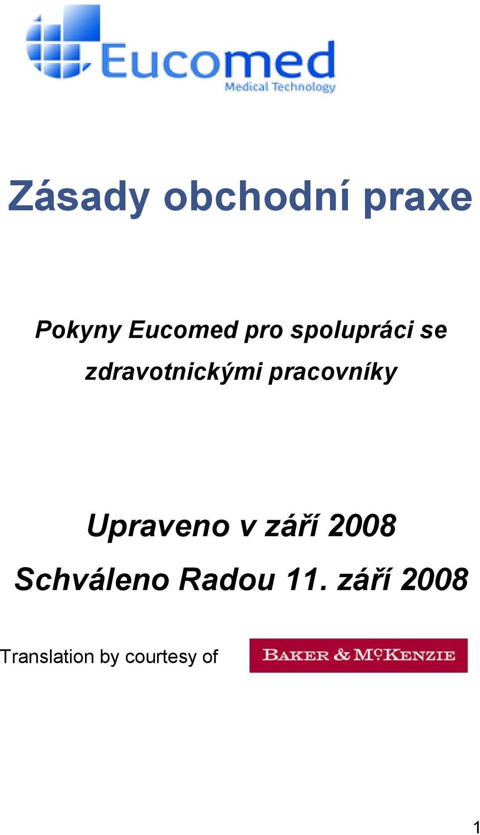 pracovníky Upraveno v září 2008