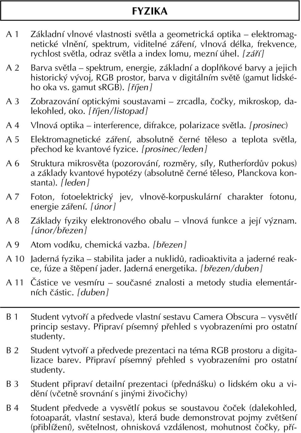 [ září ] Barva světla spektrum, energie, základní a doplňkové barvy a jejich historický vývoj, RGB prostor, barva v digitálním světě (gamut lidského oka vs. gamut srgb).