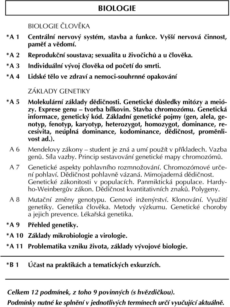 Lidské tělo ve zdraví a nemoci-souhrnné opakování ZÁKLADY GENETIKY Molekulární základy dědičnosti. Genetické důsledky mitózy a meiózy. Exprese genu tvorba bílkovin. Stavba chromozómu.