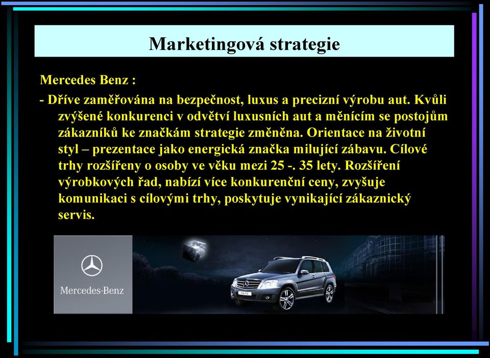 Orientace na životní styl prezentace jako energická značka milující zábavu.