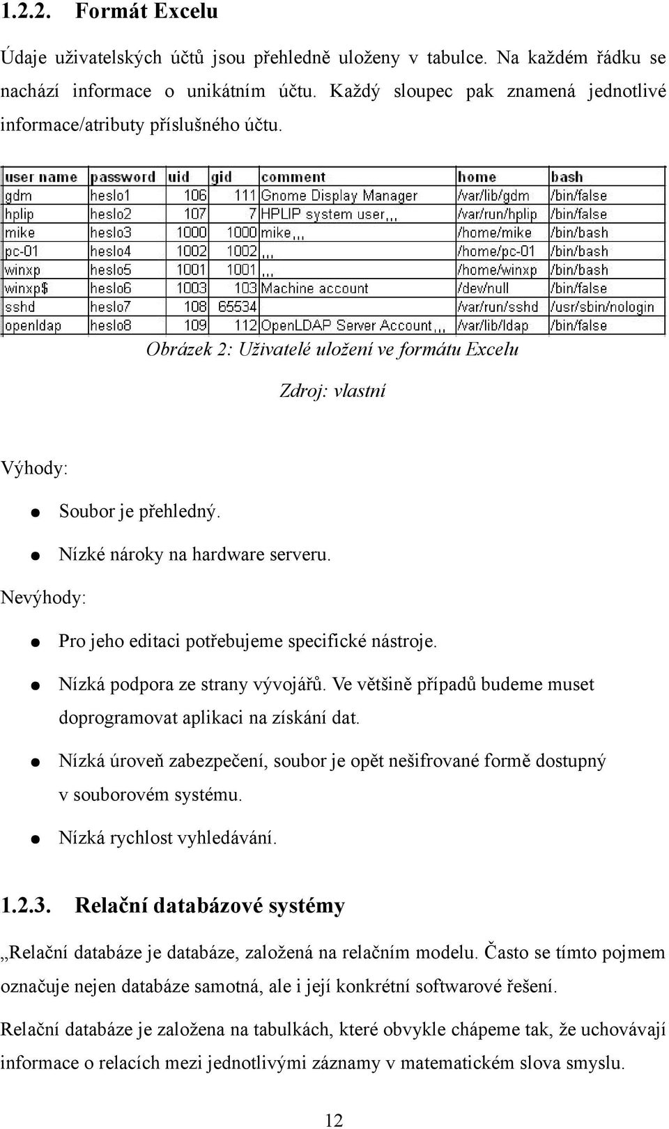 Nevýhody: Pro jeho editaci potřebujeme specifické nástroje. Nízká podpora ze strany vývojářů. Ve většině případů budeme muset doprogramovat aplikaci na získání dat.