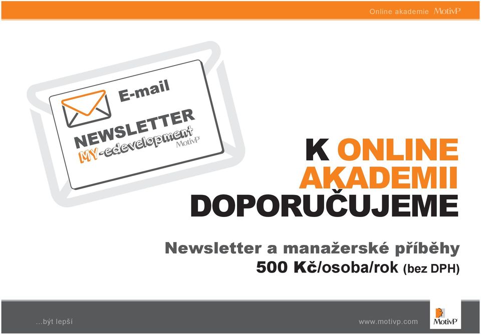 Newsletter a manažerské příběhy