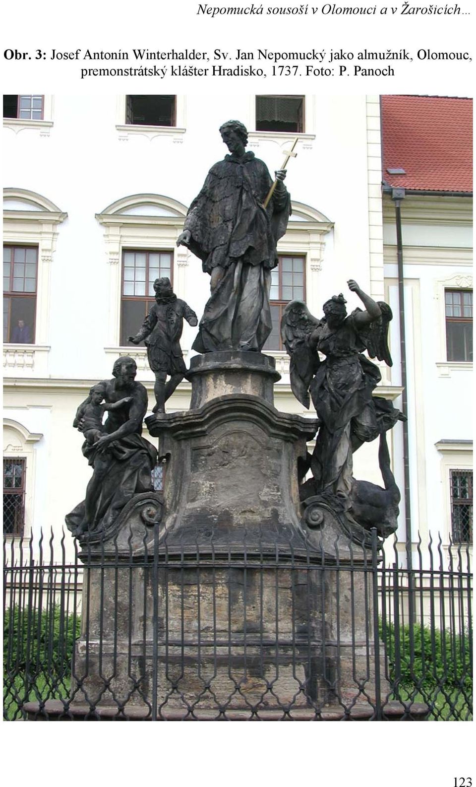 Jan Nepomucký jako almužník, Olomouc,