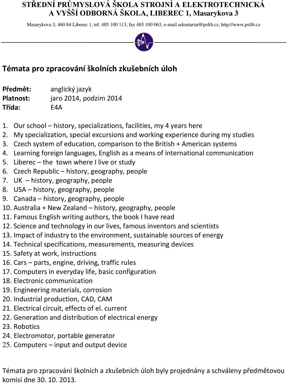 Generation and distribution of electrical energy