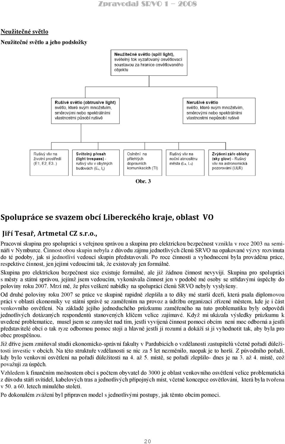 Po roce činnosti a vyhodnocení byla prováděna práce, respektive činnost, jen jejími vedoucími tak, ţe existovaly jen formálně.