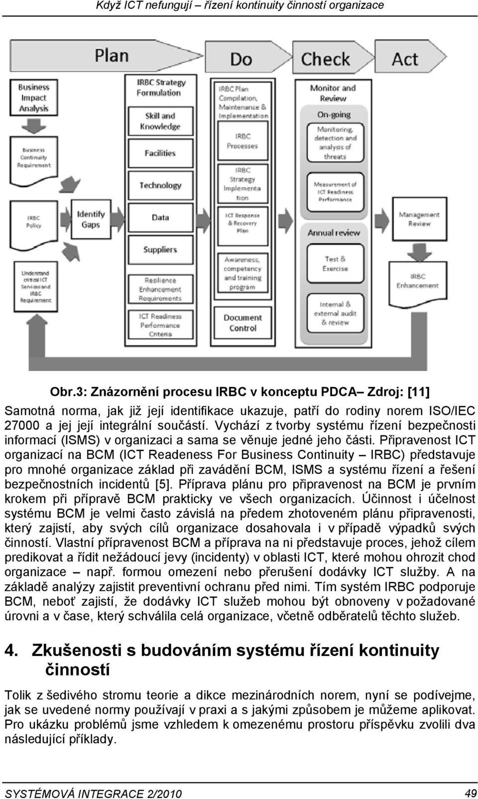 Vychází z tvorby systému řízení bezpečnosti informací (ISMS) v organizaci a sama se věnuje jedné jeho části.