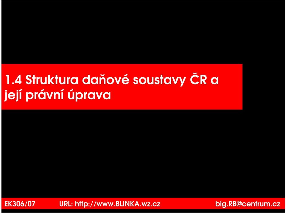 soustavy ČR a