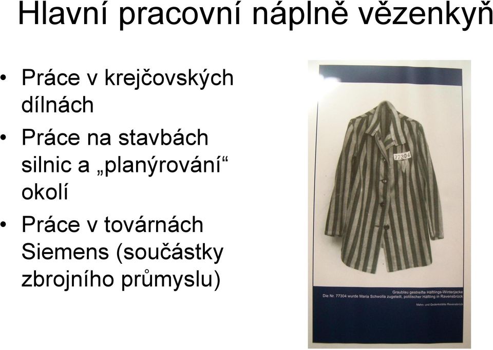 silnic a planýrování okolí Práce v