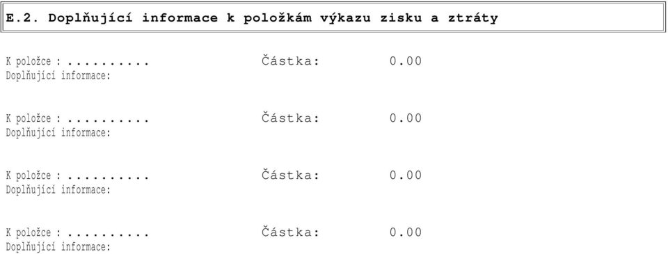 .. Částka: 0.00 