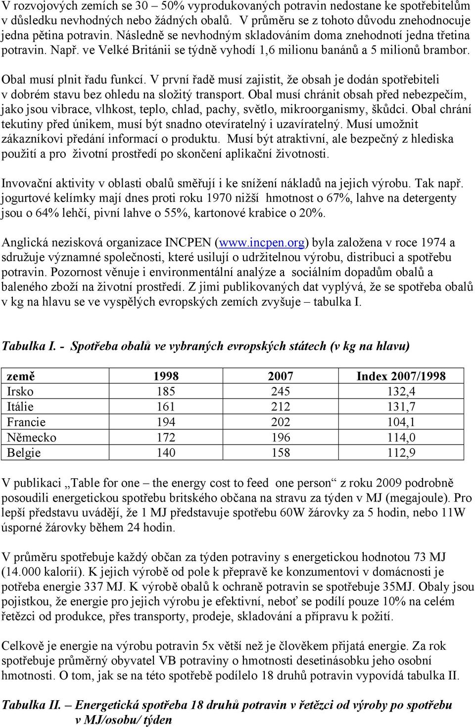 V první řadě musí zajistit, že obsah je dodán spotřebiteli v dobrém stavu bez ohledu na složitý transport.