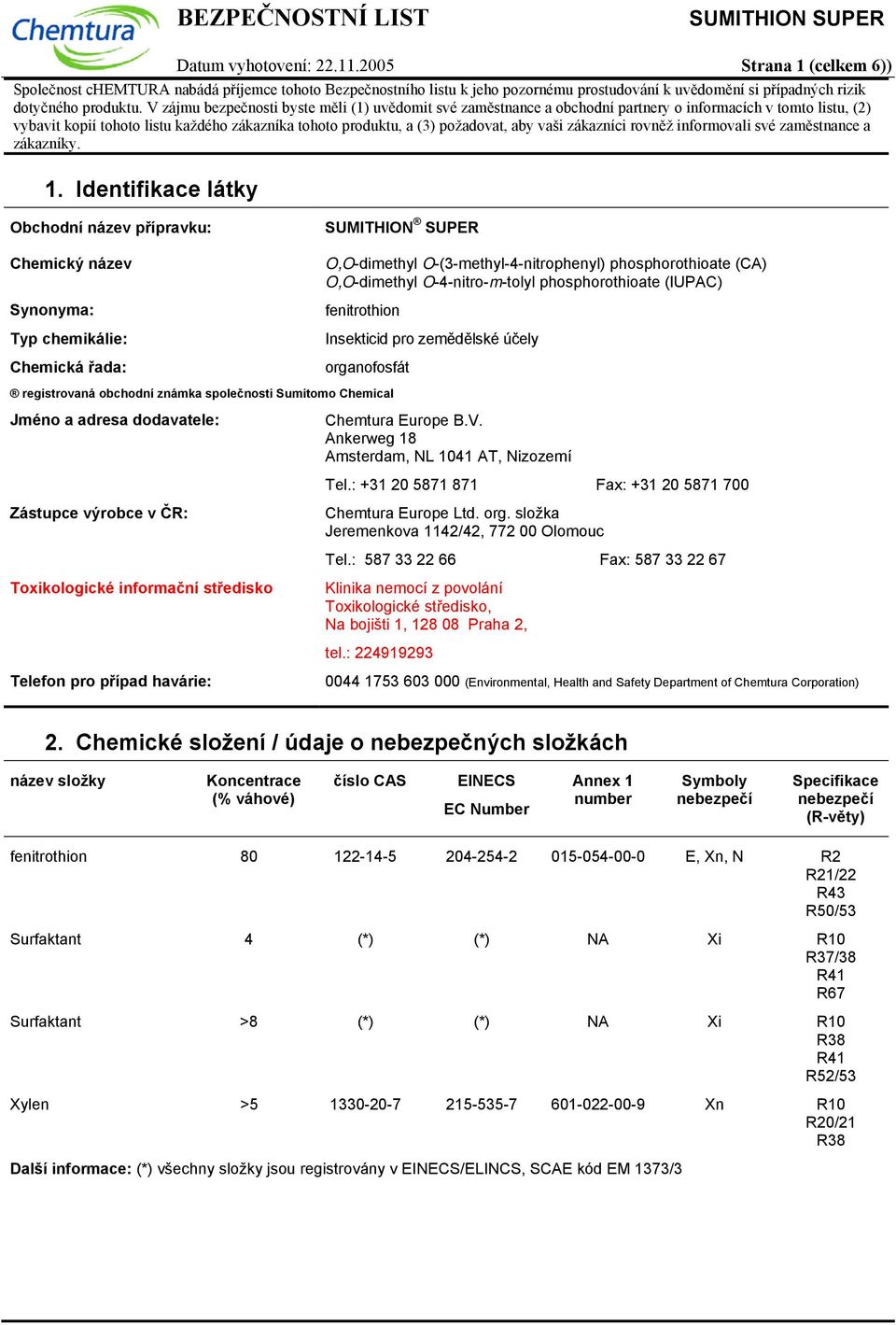 vaši zákazníci rovněž informovali své zaměstnance a zákazníky. 1.