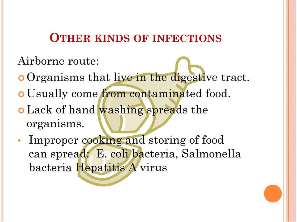 Lack of hand washing spreads the organisms.
