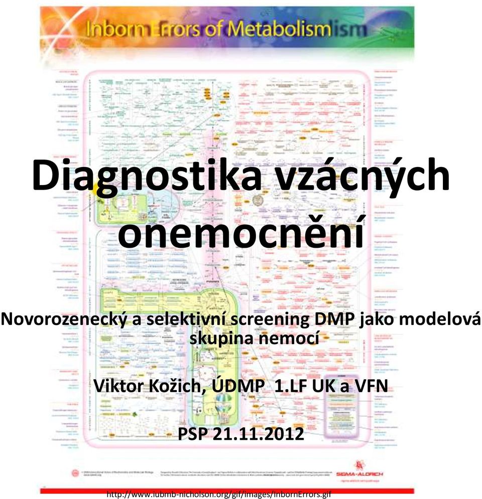 nemocí Viktor Kožich, ÚDMP 1.LF UK a VFN PSP 21.11.