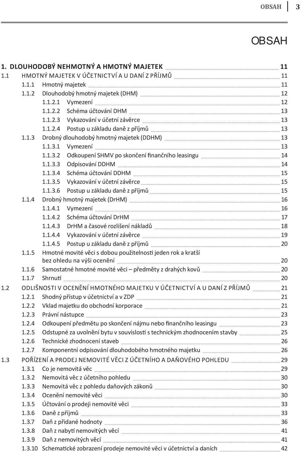 1.3.3 odpisování ddhm 14 1.1.3.4 Schéma účtování ddhm 15 1.1.3.5 vykazování v účetní závěrce 15 1.1.3.6 postup u základu daně z příjmů 15 1.1.4 drobný hmotný majetek (drhm) 16 1.1.4.1 Vymezení 16 1.1.4.2 Schéma účtování drhm 17 1.