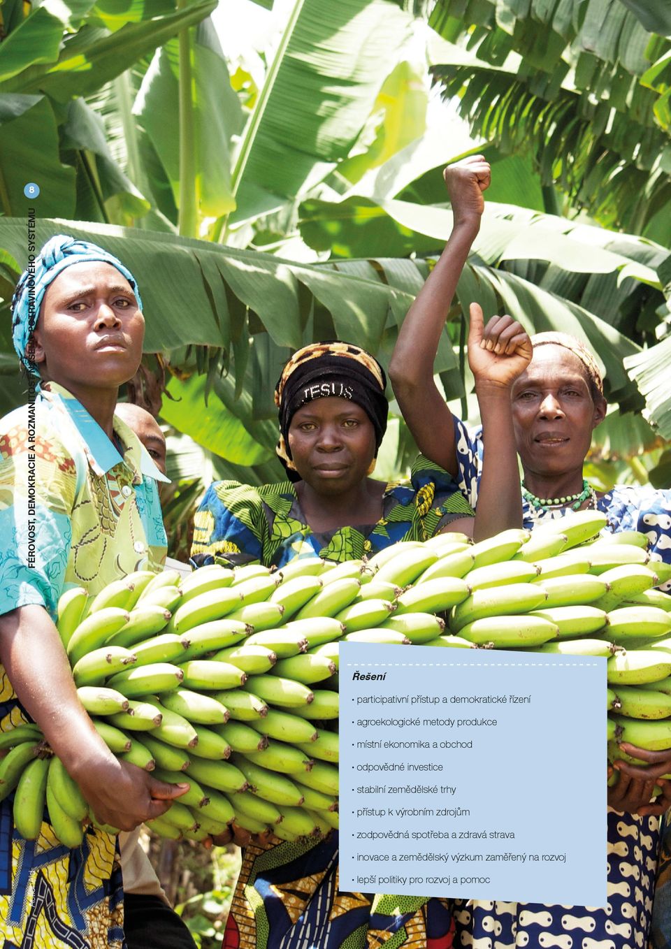 trhy přístup k výrobním zdrojům zodpovědná spotřeba a zdravá strava ActionAid