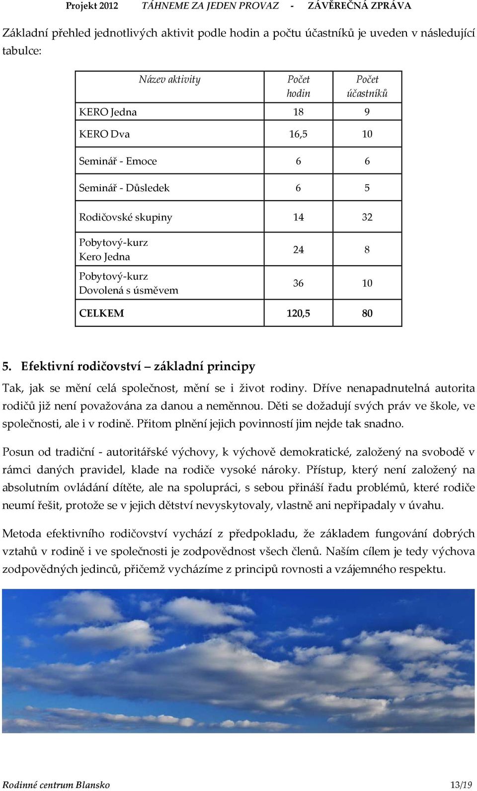 Efektivní rodičovství základní principy Tak, jak se mění celá společnost, mění se i život rodiny. Dříve nenapadnutelná autorita rodičů již není považována za danou a neměnnou.