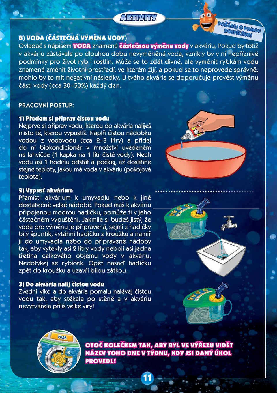 Může se to zdát divné, ale vyměnit rybkám vodu znamená změnit životní prostředí, ve kterém žijí, a pokud se to neprovede správně, mohlo by to mít negativní následky.