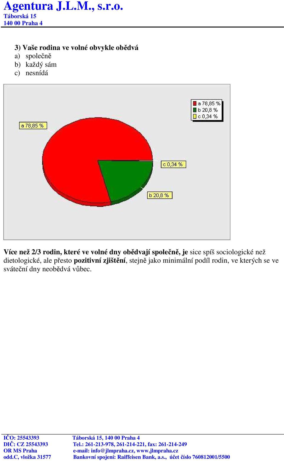 sice spíš sociologické než dietologické, ale přesto pozitivní zjištění,