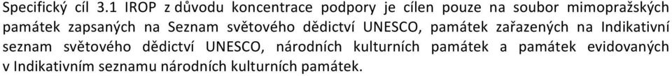 památek zapsaných na Seznam světového dědictví UNESCO, památek zařazených na